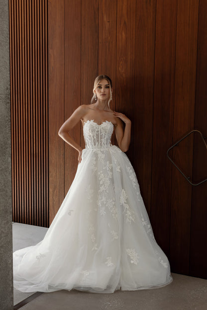 alicia dress in ivory l'academie L'Academie Alicia Dress in Ivory sz S NWT $400